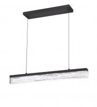 Kendal PF209-BLK - BLACK ICE 32" LED Pendant