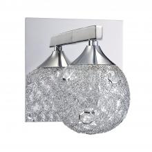 Kendal VF4000-1L-CH - SOLARO 1-Light Chrome Vanity Light