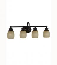 Mariana 628432 - Four Light Bronze Bathroom Sconce