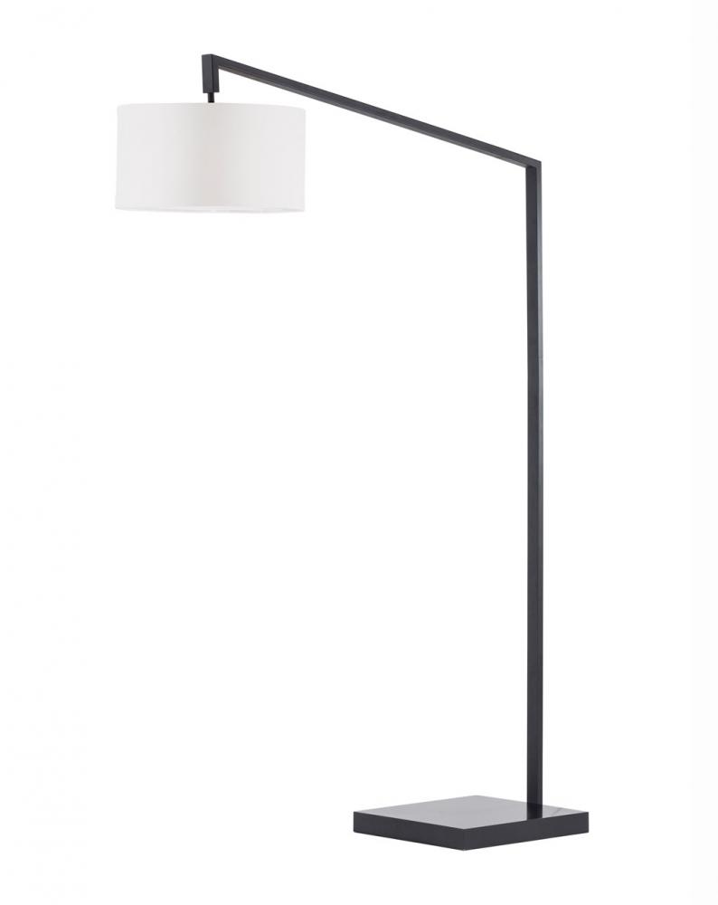 Stretch Chairside Arc Lamp Matte Black