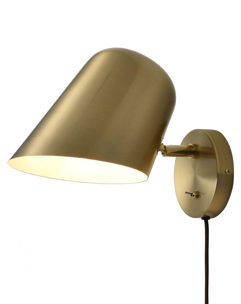 Culver Sconce Brushed Brass