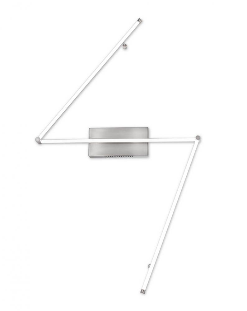 Flaven Wall Sconce Satin Nickel