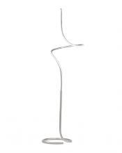 Nova 2711507SN - Shimmy Loop Accent Floor Lamp Satin Nickel