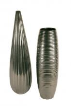 Oggetti Luce 17-U7123/GN - VASE, TALL OPEN, URBAN, GUNMETAL