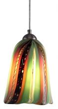 Oggetti Luce 18-157BE - FIORE, GREEN, SN, FLAT, E26