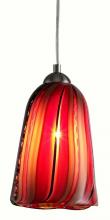 Oggetti Luce 18-158AE - FIORE, RED, SN, DOME