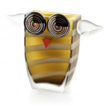 Oggetti Luce 24-01-95 - ST/ UHU, owl vase, olive