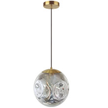 Dainolite ERS-101P-AGB-SM - 1 Light Incandescent Pendant, Aged Brass Finish with Smoked Glass