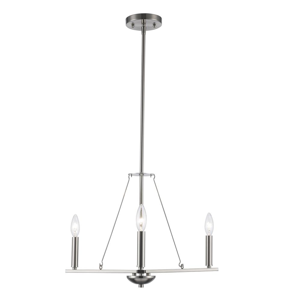 Linden Pendant Lights Brushed Nickel