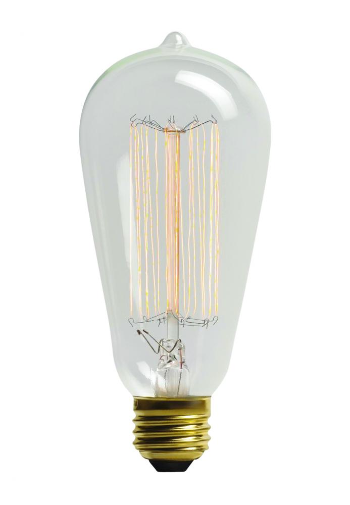 MED BASE BULB ONLY-VINTAGE STY