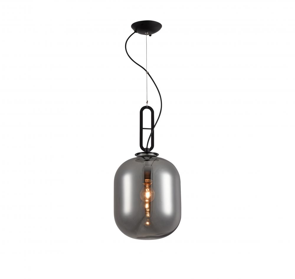 Single Pendant Lighting Matte Black