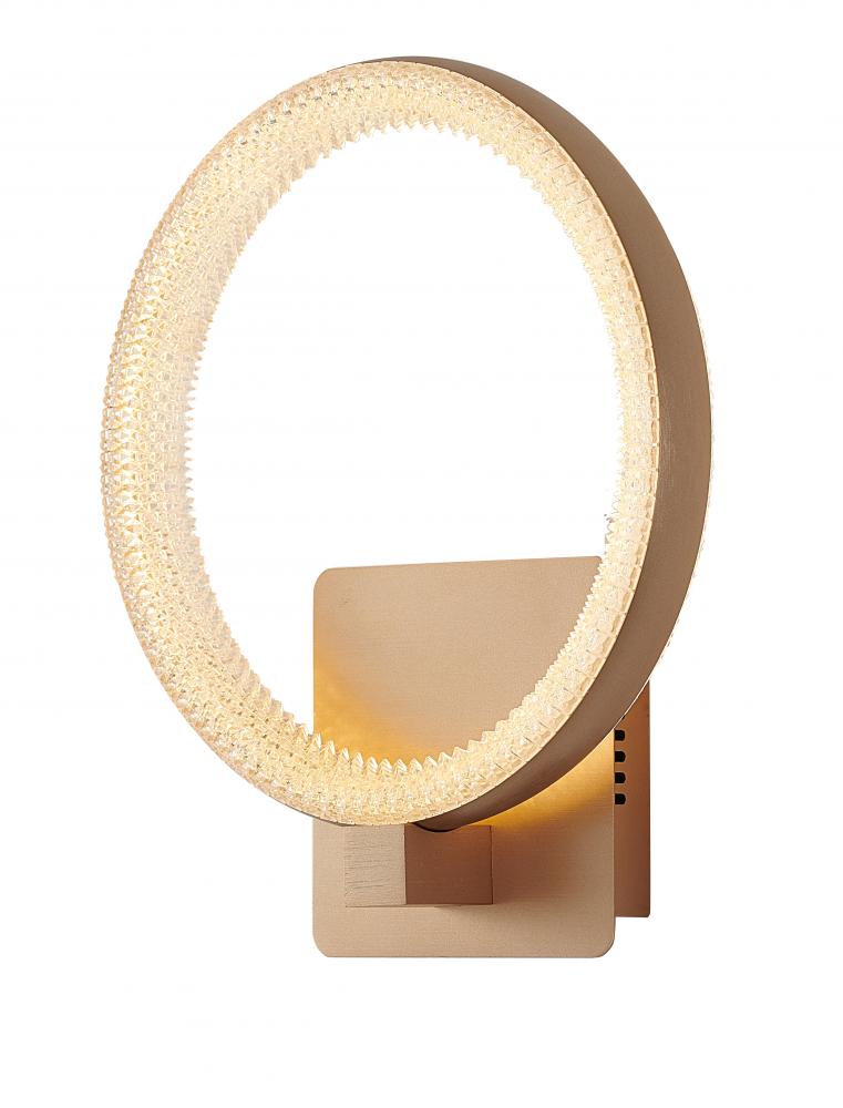 LED Wall Sconce Gold