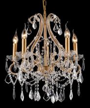 Bethel International A25-5 - Chandelier Gold