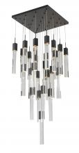 Bethel International ADS10C25B - Chandelier Matte Black