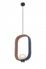 Bethel International DLS13P10B - Single Pendant Lighting Blue