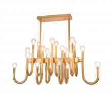 Bethel International DU144C33G - Chandelier Gold