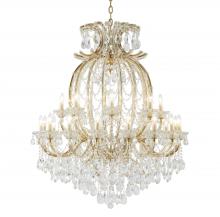 Bethel International LA4307C42BR - Chandelier Satin Brass