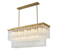 Bethel International MU59C48BR - Chandelier Satin Brass