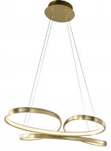 Bethel International OC09C23G - LED Chandelier Gold