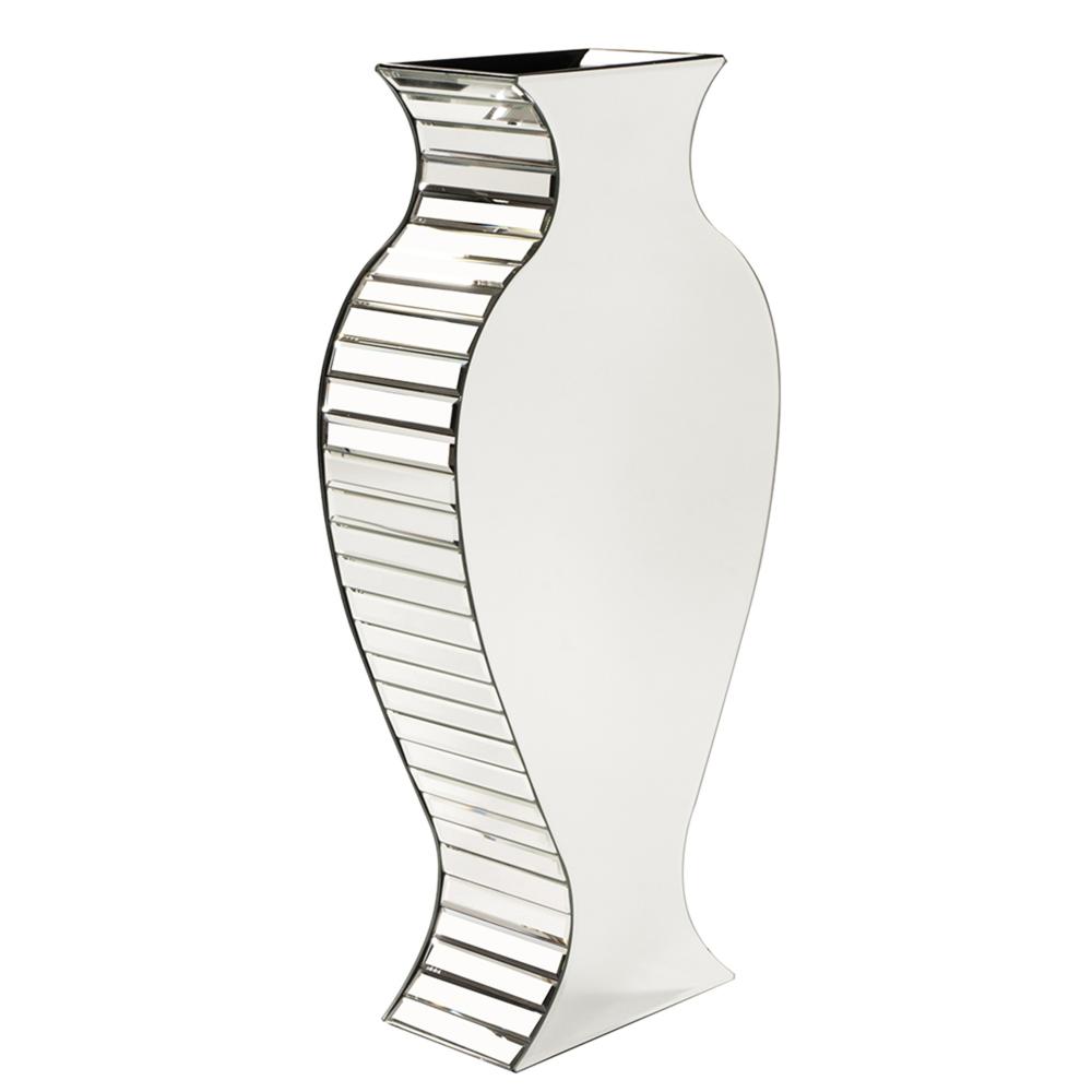 Rounded Mirrored Vase - Tall