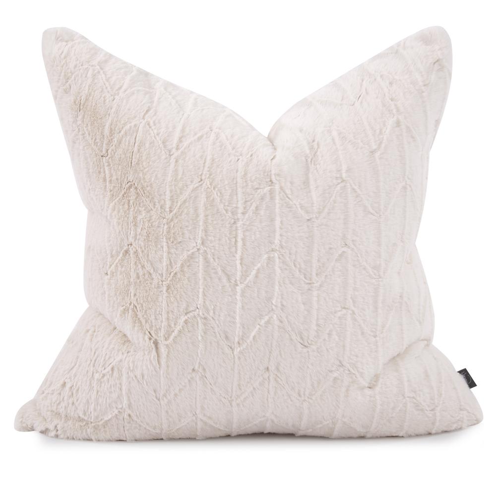 24" x 24" Angora Natural Pillow - Down Fill