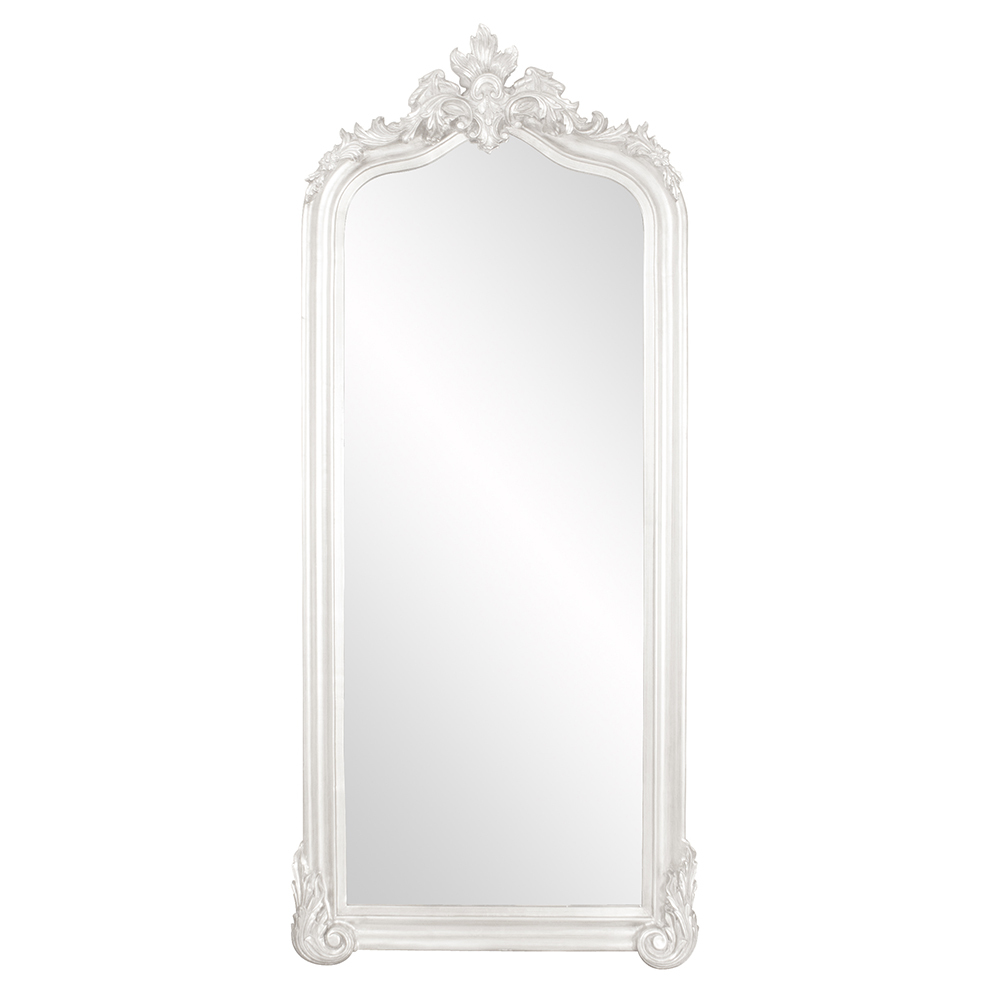 Tudor Mirror - Glossy White