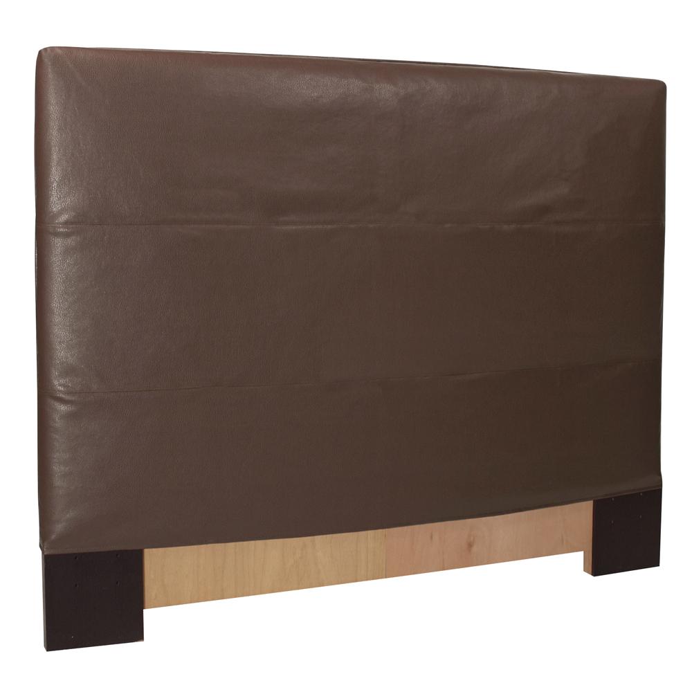 Twin Slipcovered Headboard Avanti Pecan (Base and Cover Included)