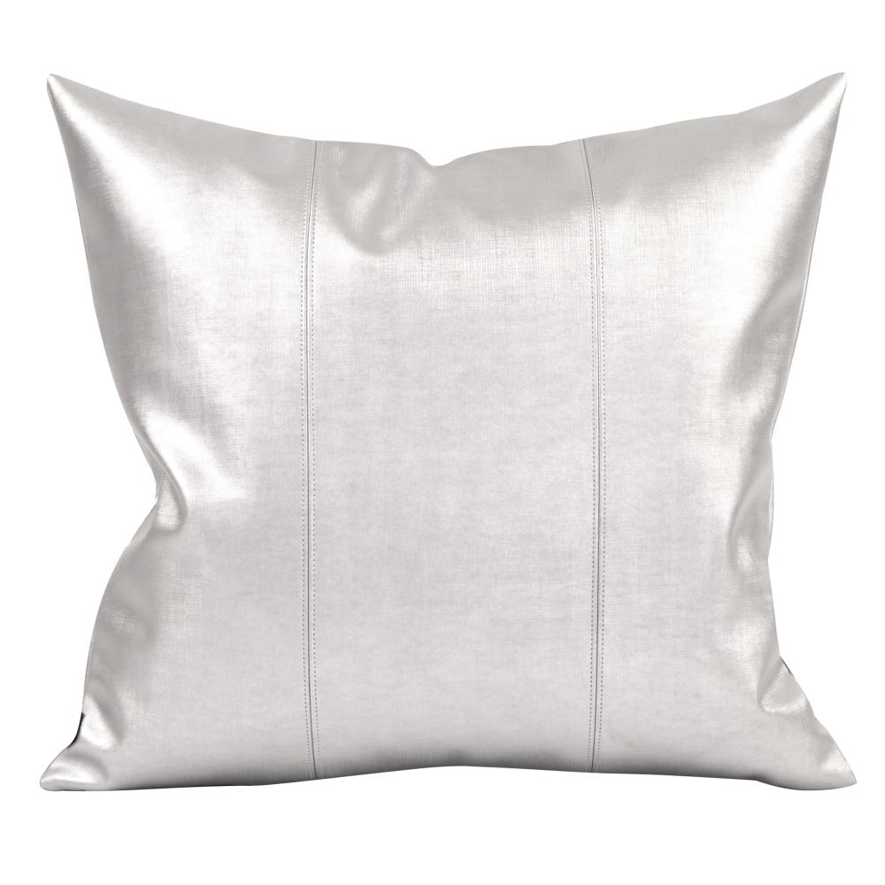 20" x 20" Pillow Luxe Mercury