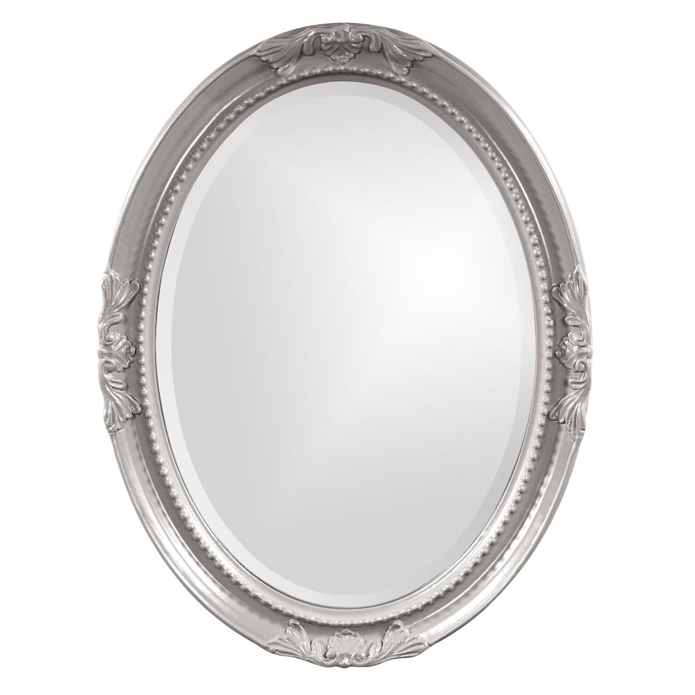 Queen Ann Mirror - Glossy Nickel