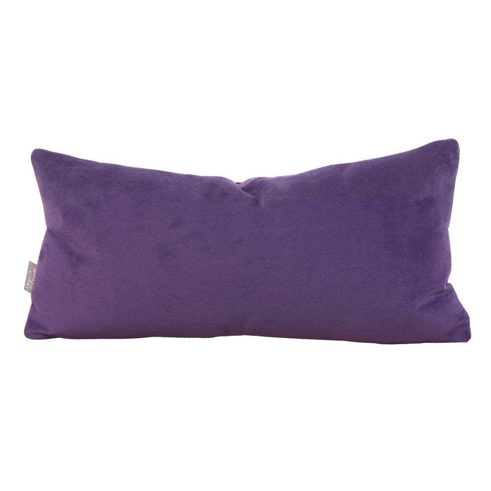 Kidney Pillow Bella Eggplant - Poly Insert