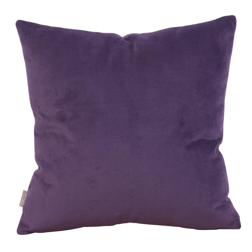 20" x 20" Pillow Bella Eggplant - Poly Insert