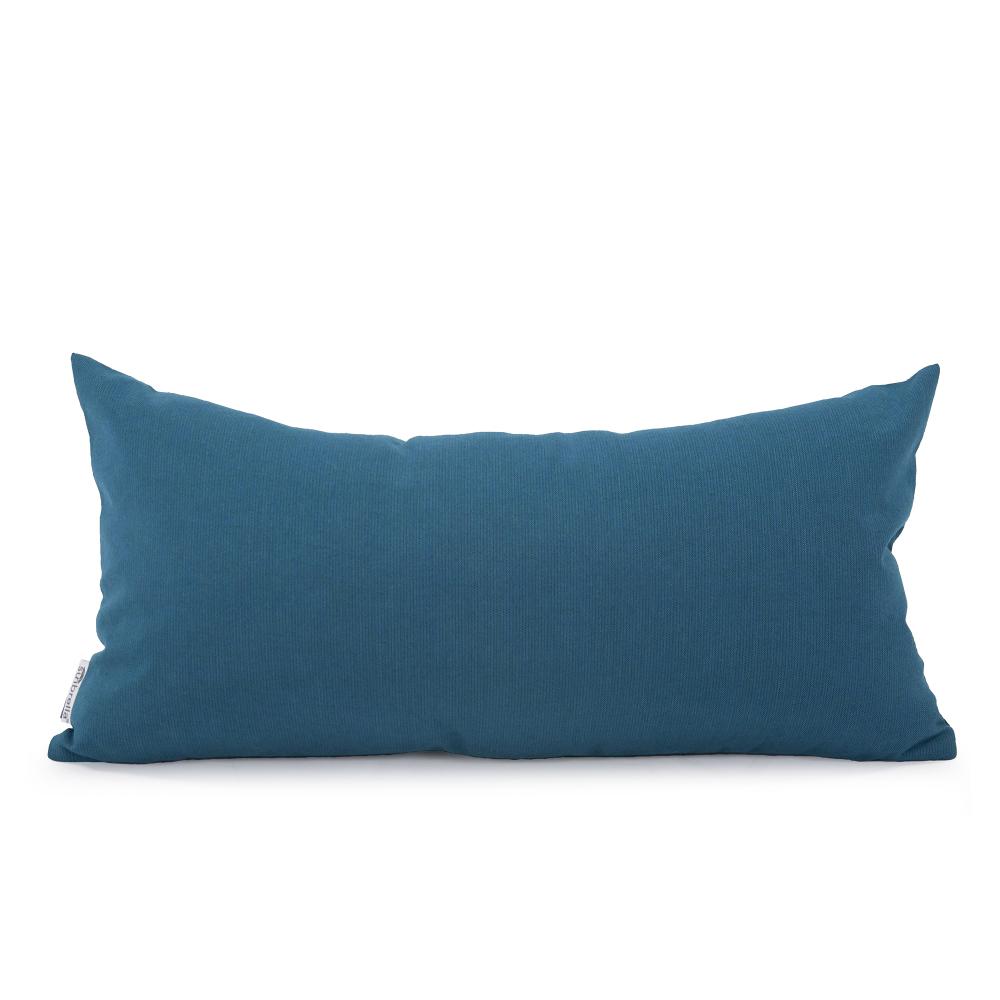 Kidney Pillow Seascape Turquoise