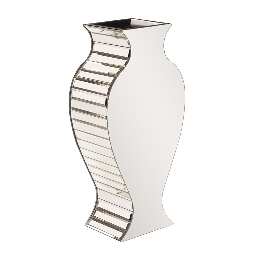 Rounded Mirrored Vase - Small