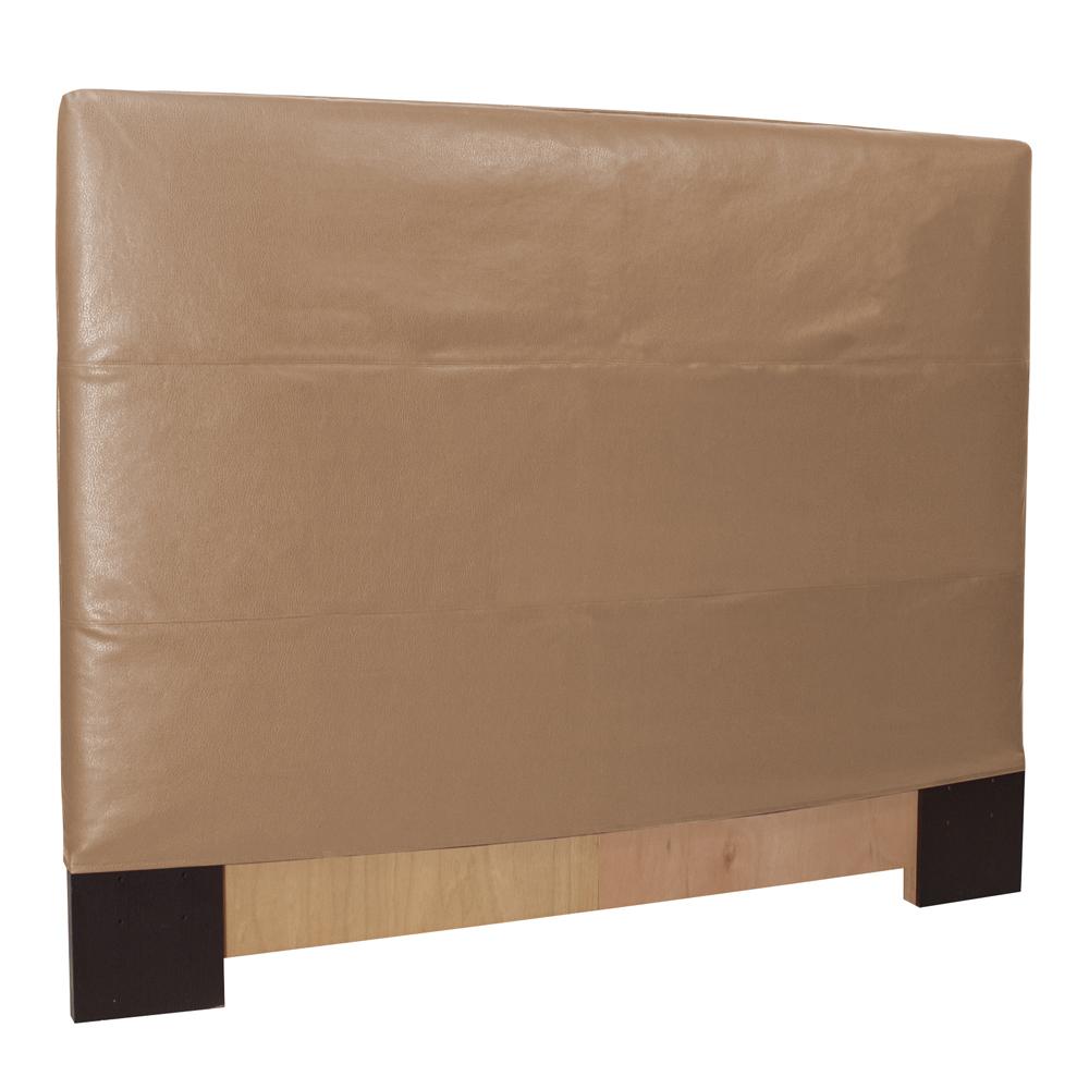 Twin Slipcovered Headboard Avanti Bronze (Base and Cover Included)