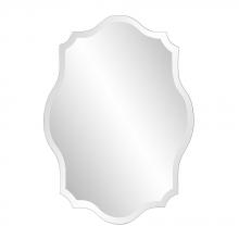 Howard Elliott 36010 - Scalloped Frameless Mirror