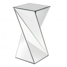 Howard Elliott 11093 - Twisted Mirrored Side Table