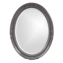 Howard Elliott 40101CH - Queen Ann Mirror - Glossy Charcoal