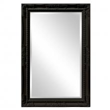 Howard Elliott 53081BL - Queen Ann Mirror - Glossy Black