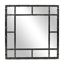 Howard Elliott 92120BL - Bamboo Mirror - Glossy Black