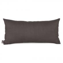 Howard Elliott 4-201F - Kidney Pillow Sterling Charcoal - Down Insert