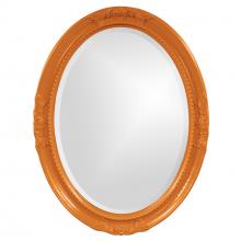 Howard Elliott 40101O - Queen Ann Mirror - Glossy Orange