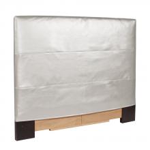 Howard Elliott 122-770 - Howard Elliott Twin Headboard Slipcover Luxe Mercury