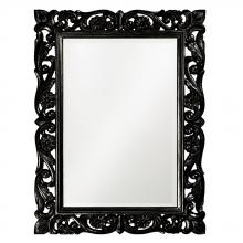 Howard Elliott 2113BL - Chateau Mirror - Glossy Black