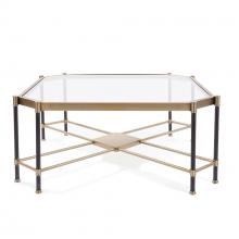 Howard Elliott 58035 - Graham Brushed Brass Coffee Table