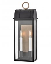 Hinkley Merchant 10664BK-BU - Medium Wall Mount Lantern