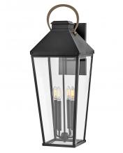 Hinkley Merchant 17509BK - Large Wall Mount Lantern