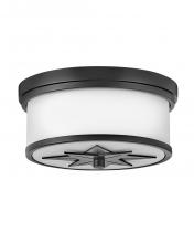 Hinkley Merchant 42801BK - Small Flush Mount