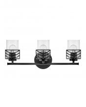 Hinkley Merchant 50263BK - Medium Three Light Vanity