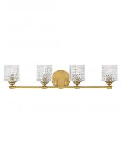 Hinkley Merchant 5044HB - Large Four Light Vanity