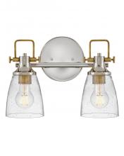 Hinkley Merchant 51272PN - Small Two Light Vanity